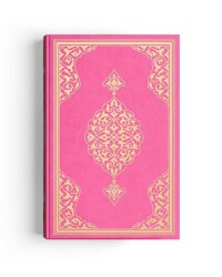 Cami Boy Kur'an-ı Kerim (2 Renkli, Pembe, Mühürlü) - 2