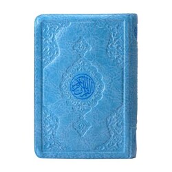 Çanta Boy Kur'an-ı Kerim (Mavi, Kılıflı, Mühürlü) - 1