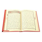 Cami Boy Kur'an-ı Kerim (2 Renkli, Mühürlü)