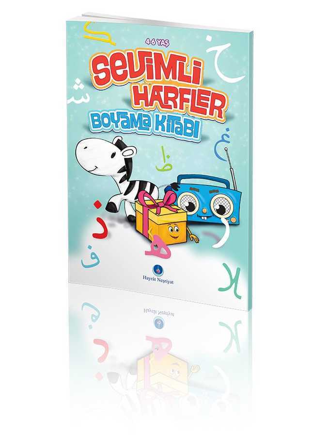 Sevimli Harfler Boyama Kitabı