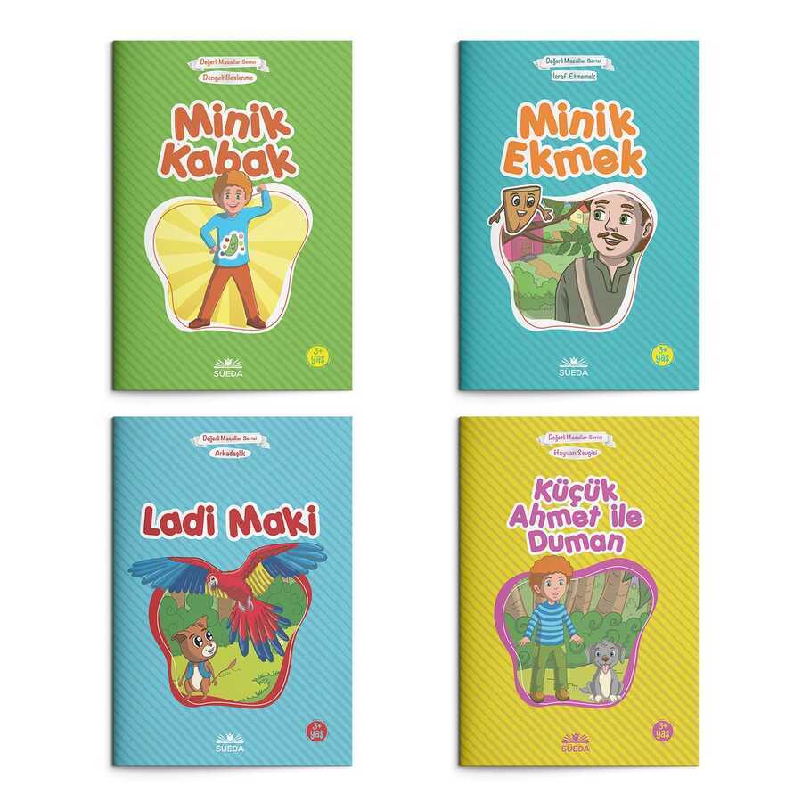 Değerli Masallar Seti (Çanta Boy, 10 Kitap)