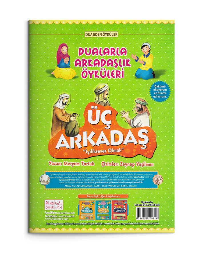 Üç Arkadaş (Osmanlıca-Latince)