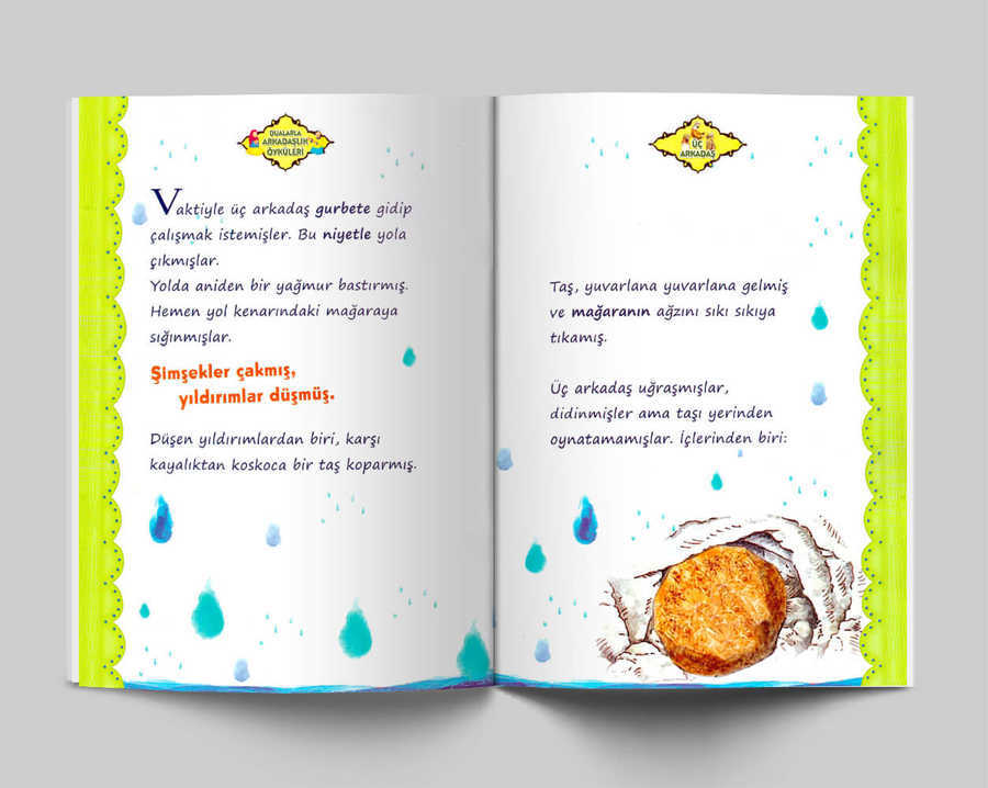 Üç Arkadaş (Osmanlıca-Latince)