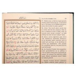 Orta Boy Muhtasar Mealli Kur'an (Mühürlü)