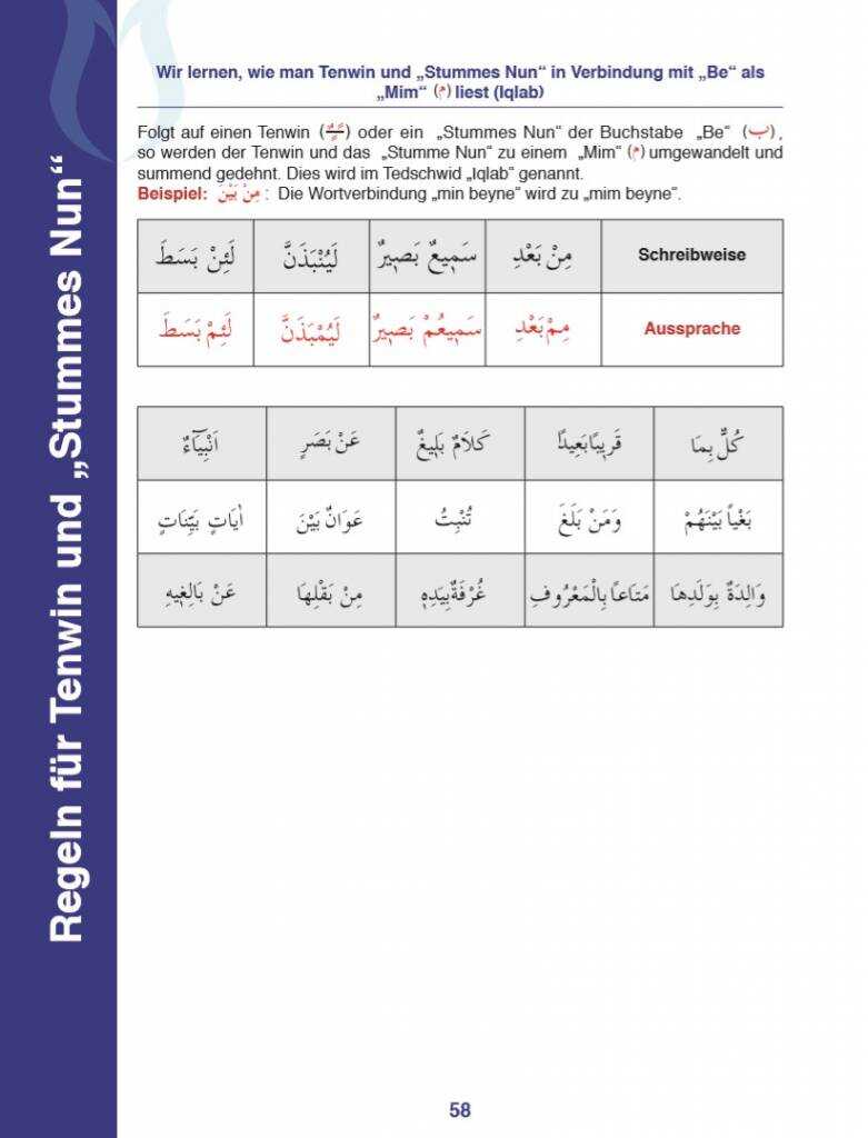 Quranlesen Leicht Gemacht (Lehrbuch Mit Praktischen Übungen)