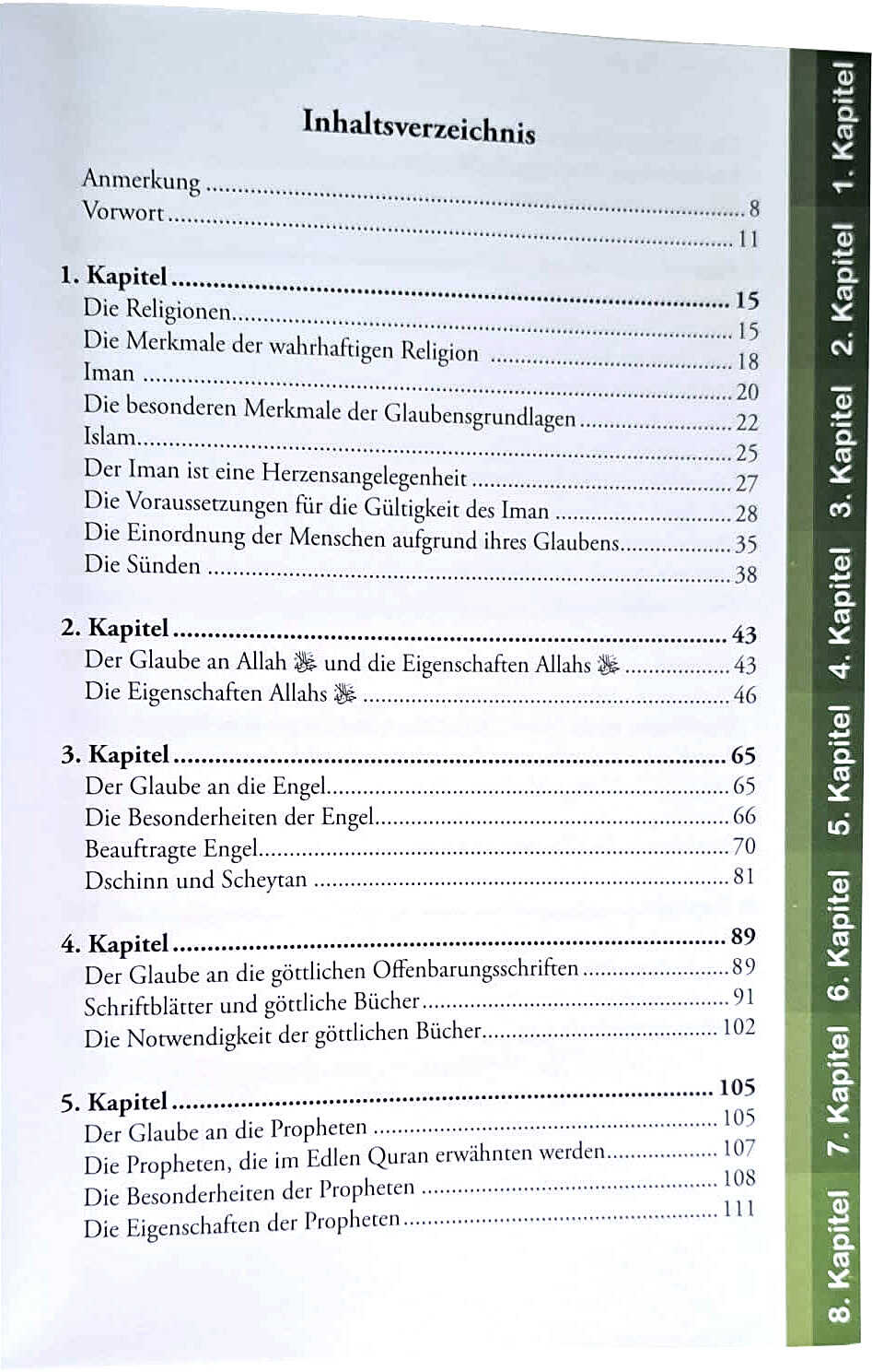 Aqideh I Die Glaubensgrundsätze der Ehlu Sunneh wel Dschema'ah