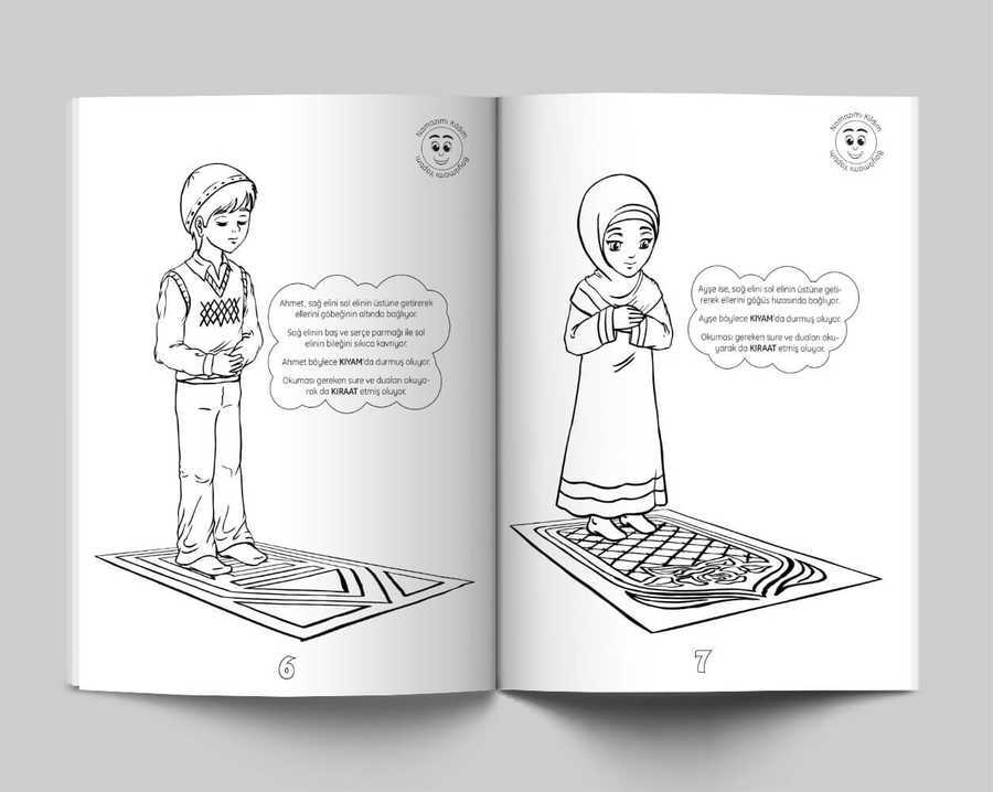 Namaz Kılıyorum (Boyama Kitabı)