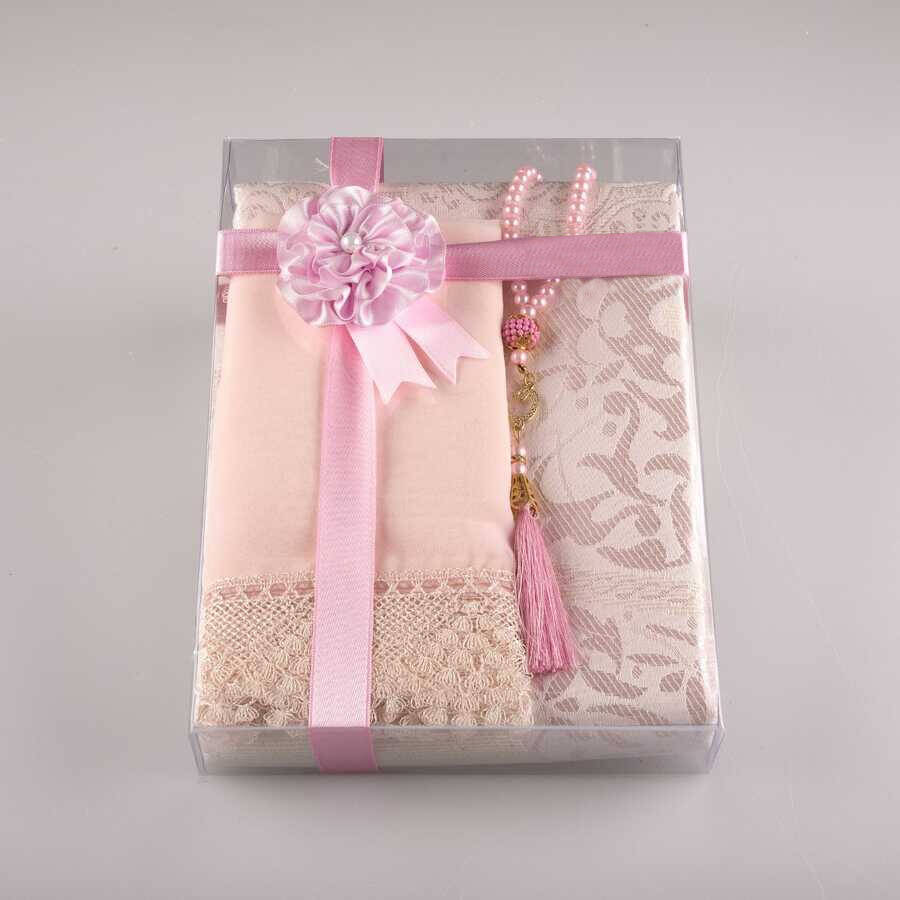 tesbih-seccade-sal-set - Toz Pembe