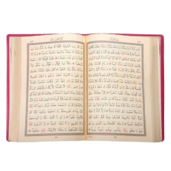 Cep Boy Kur'an-ı Kerim (Pembe, Kılıflı, Mühürlü) - 3