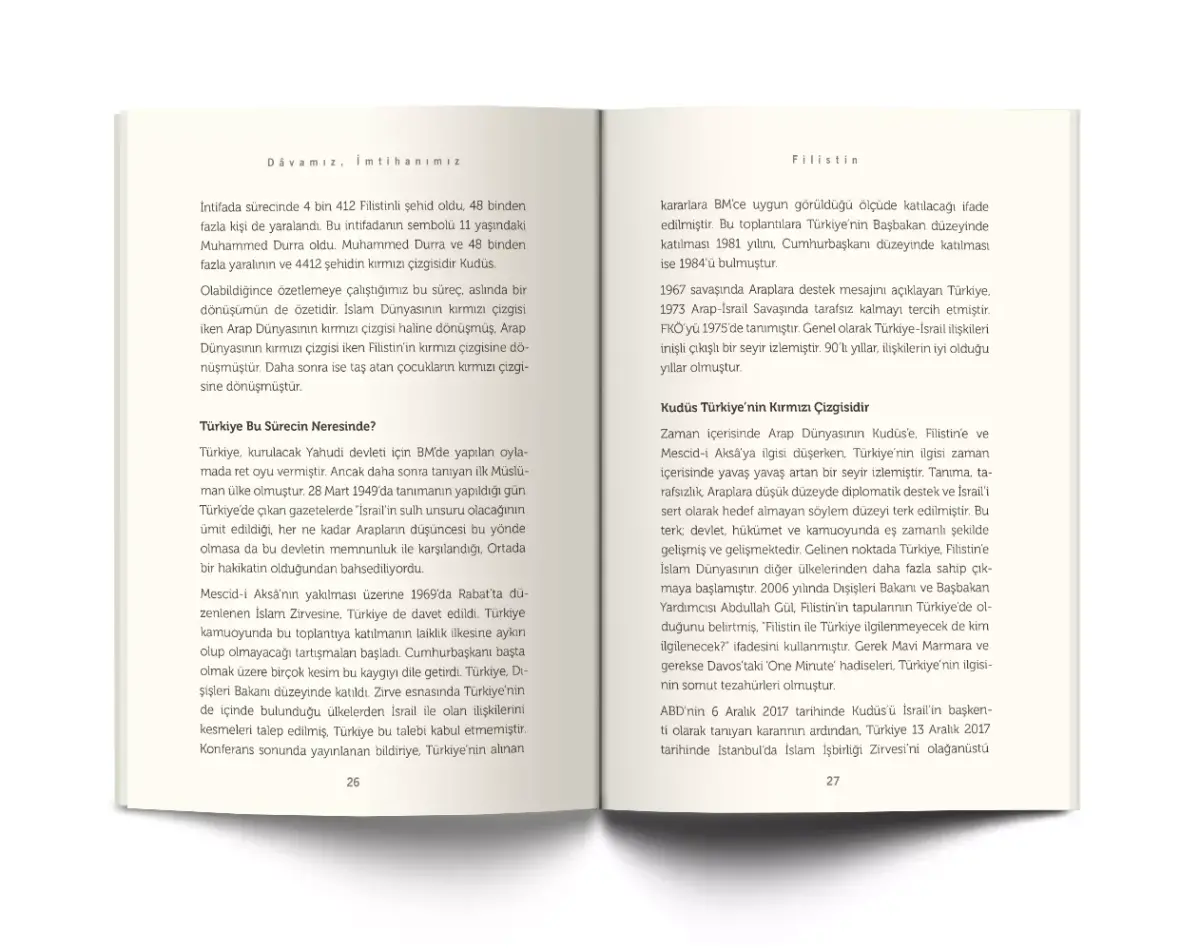Davamız, İmtihanımız Filistin - 3