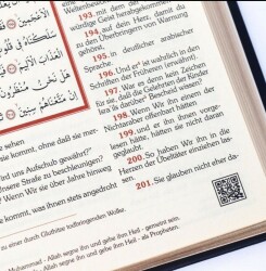 Der Heilige Koran , Arabisch- Deutsch (16x24 cm , Schwarz) - 3