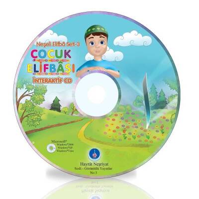 Neşeli Çocuk Elifbası (İnteraktif CD ) - 3
