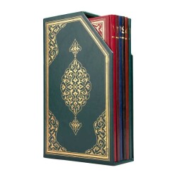 Orta Boy Beşli Cüz Kur'an-ı Kerim (İki Renkli, Özel Kutulu, Mühürlü) - 3