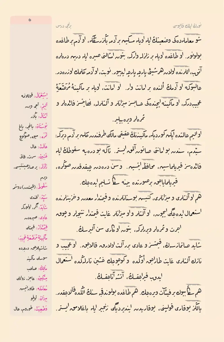 Orta Boy Nurun İlk Kapısı (Osmanlıca, 18 Satır) - 2